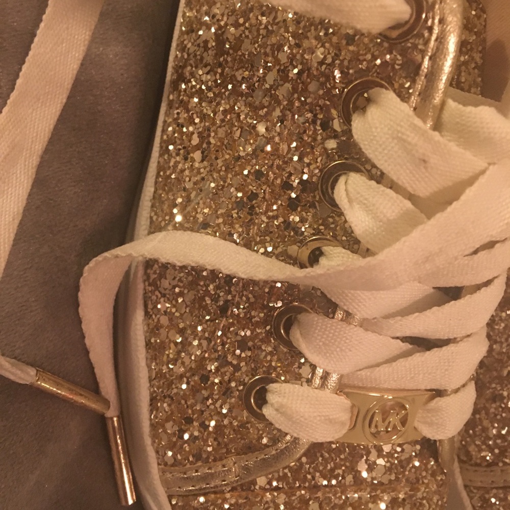 Michael Kors ladies glitter trainers - Picture 4 of 4